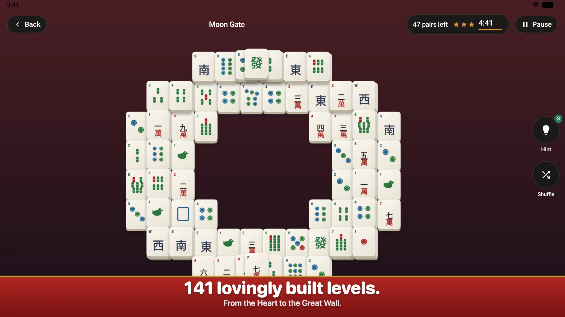 Mahjong Solitaire Offline Game screenshot
